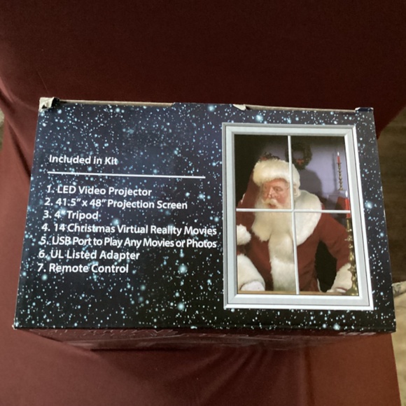 Virtual Holiday Projector Mr Christmas New In Box - Picture 5 of 11